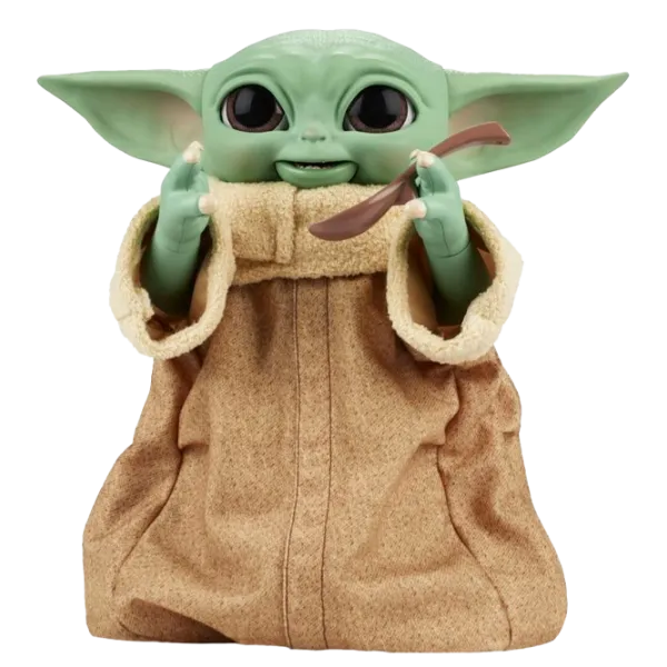 Figurină Hasbro Star Wars Galactic Snackin' Grogu 3+/ Brown photo 1 Figurină Hasbro Star Wars Galactic Snackin' Grogu 3+/ Brown photo 1