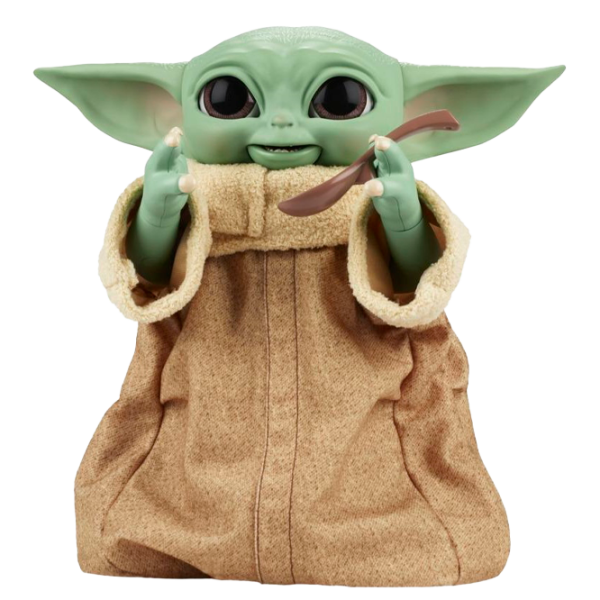 Figurină Hasbro Star Wars Galactic Snackin' Grogu 3+/ Brown photo 1 Figurină Hasbro Star Wars Galactic Snackin' Grogu 3+/ Brown photo 1