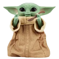 Figurină Hasbro Star Wars Galactic Snackin' Grogu 3+/ Brown