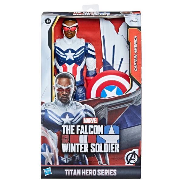 Figurină Hasbro MSE Titan Hero Captain America 4+/ Blue photo 1 Figurină Hasbro MSE Titan Hero Captain America 4+/ Blue photo 1
