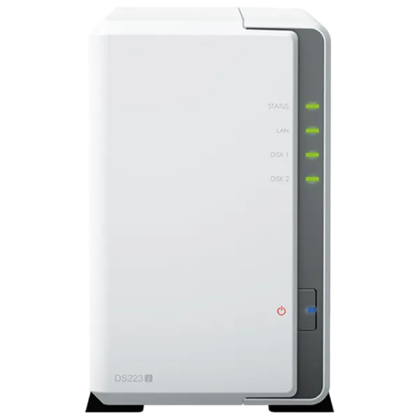 NAS Synology DS223j Белый photo 1