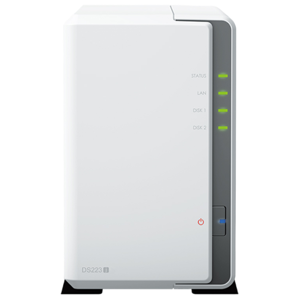 NAS Synology DS223j Белый photo 1