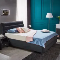 Кровать Ambianta Inter-3 160 x 200 см/ ЛДСП/ Графитовый