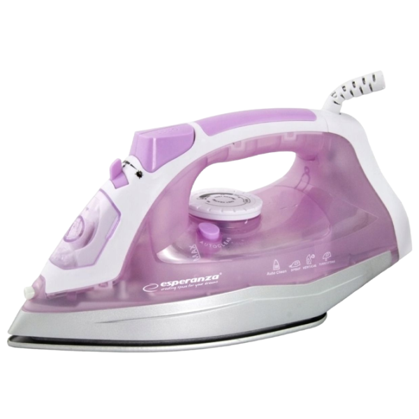 Утюг Esperanza EHI004 Классический/ 2400 Вт/ Розовый photo 1