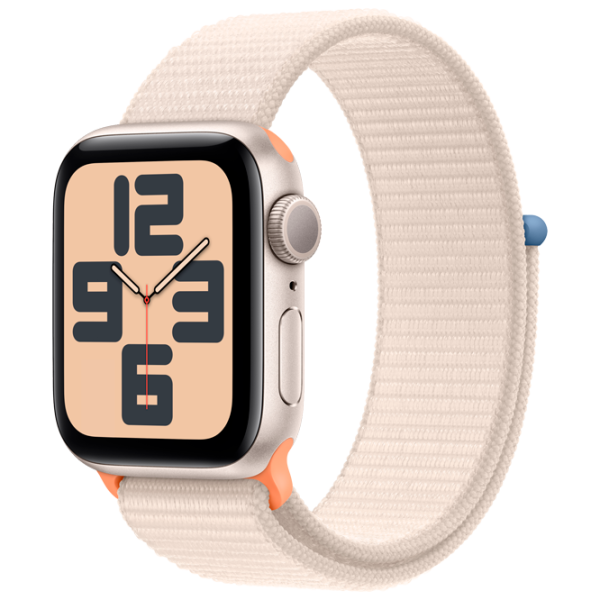 Умные часы Apple Watch SE 2023 1.57"/ 44 мм/ Starlight - Starlight/ MRE63QI/ A photo 1