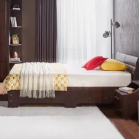 Pat pentru copii Ambianta Inter-Star 90 x 200 cm / PAL / Sonoma