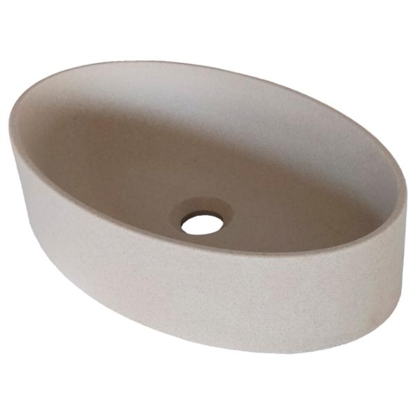 Lavoar Sandonna Arondi 500 Oval/ deasupra blatului/ Beige photo 1 Lavoar Sandonna Arondi 500 Oval/ deasupra blatului/ Beige photo 1