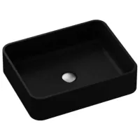 Lavoar Sandonna Niva 500 Dreptunghiular/ deasupra blatului/ Black