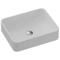 Lavoar Sandonna Niva 500 Dreptunghiular/ deasupra blatului/ White