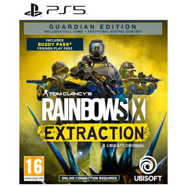 Tom Clancy's Rainbow Six Extraction - Guardian Edition Game for PlayStation 5 photo 1 Tom Clancy's Rainbow Six Extraction - Guardian Edition Game for PlayStation 5 photo 1