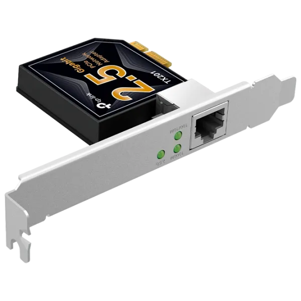 LAN Adapter TP-Link TX201 LAN/ Black photo 1