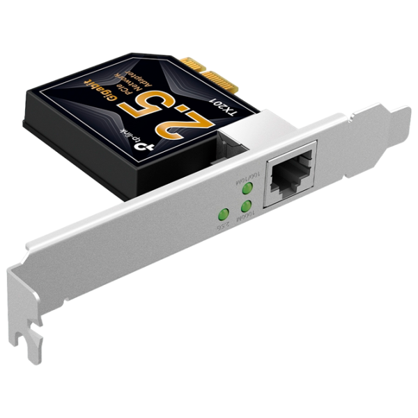 LAN Adapter TP-Link TX201 LAN/ Black photo 1