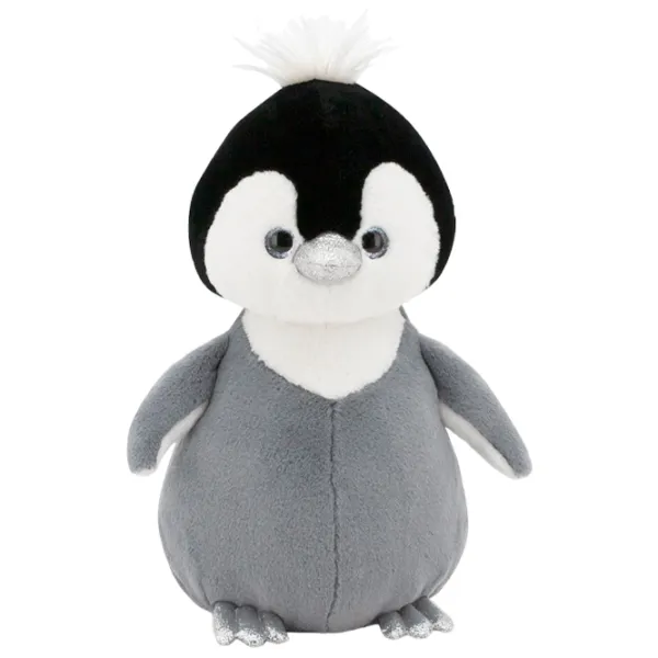 Jucărie moale Orange Toys Fluffy the Grey Penguin 4752218004870 3+/ Grey photo 1