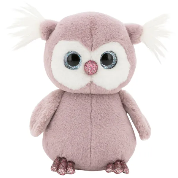 Jucărie moale Orange Toys Fluffy the Lilac Owlet 4752218005006 3+/ Purple photo 1