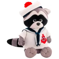 Jucărie moale Orange Toys Denny the Raccoon Sailor 4752218010130 3+/ Grey