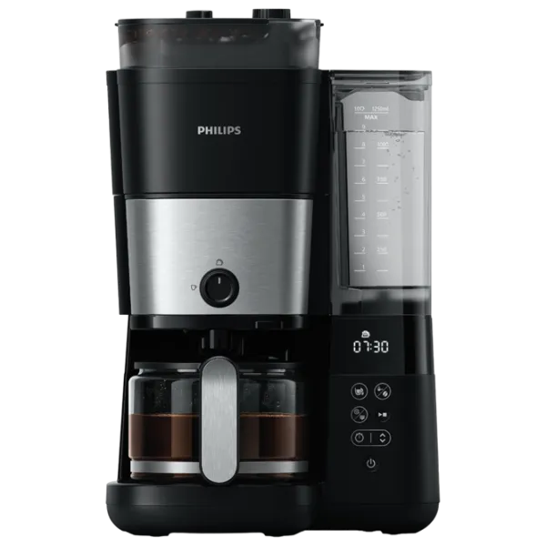 Кофеварка Philips HD7900/ 50 Капельная/ 1.25 л/ Черный photo 1