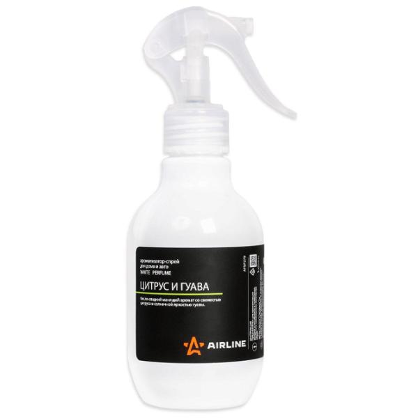 Ароматизатор для авто Airline Perfume WHITE Цитрусовые и гуава/ 250 мл/ спрей photo 1 Ароматизатор для авто Airline Perfume WHITE Цитрусовые и гуава/ 250 мл/ спрей photo 1