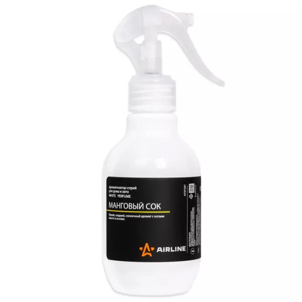 Ароматизатор для авто Airline Perfume WHITE Сок манго/ 250 мл/ спрей photo 1