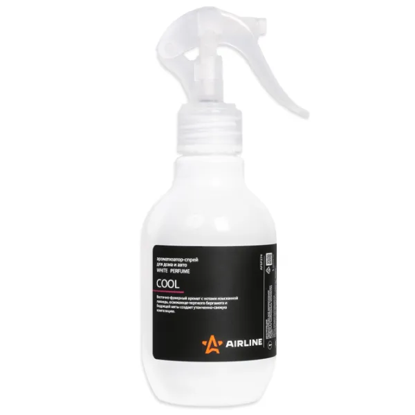 Ароматизатор для авто Airline Perfume WHITE Прохладный/ 250 мл/ спрей photo 1 Ароматизатор для авто Airline Perfume WHITE Прохладный/ 250 мл/ спрей photo 1