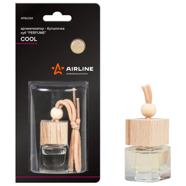 Ароматизатор для авто Airline Perfume Прохладный/ 6 мл/ на зеркале photo 1 Ароматизатор для авто Airline Perfume Прохладный/ 6 мл/ на зеркале photo 1