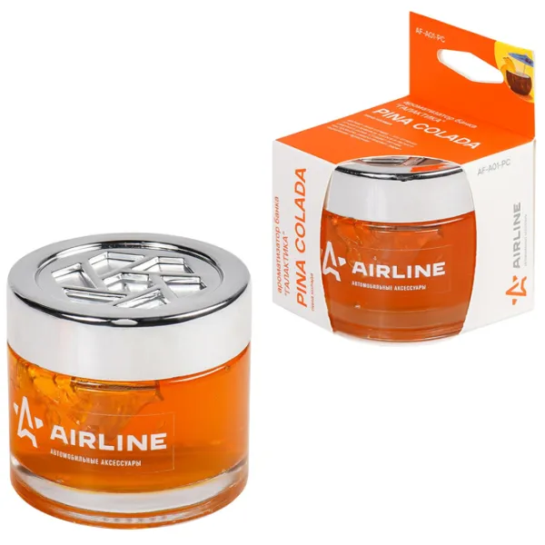 Ароматизатор для авто Airline Галактика Пина колада/ 45 мл/ в подстаканник, под сиденье photo 1 Ароматизатор для авто Airline Галактика Пина колада/ 45 мл/ в подстаканник, под сиденье photo 1