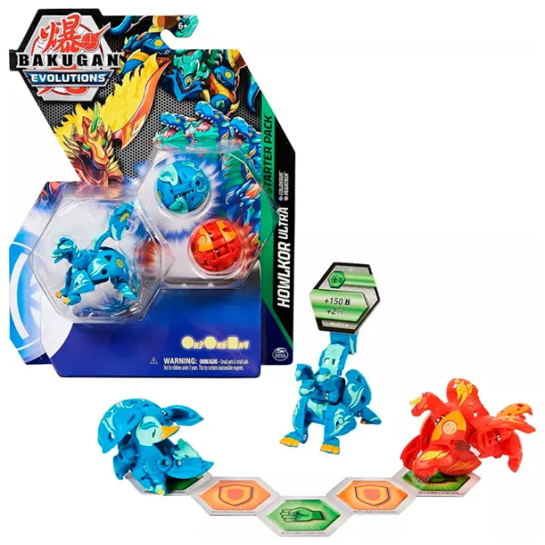 Figurine Spin Master Bakugan Pachet Starter 6 6+/ Multicolor photo 1 Figurine Spin Master Bakugan Pachet Starter 6 6+/ Multicolor photo 1