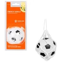 Aromatizator auto Airline Футбольный мяч Vanilla/ pe oglindă