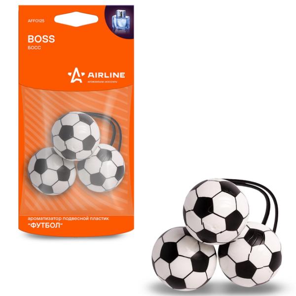 Ароматизатор для авто Airline Футбол Босс/ на зеркале photo 1 Ароматизатор для авто Airline Футбол Босс/ на зеркале photo 1