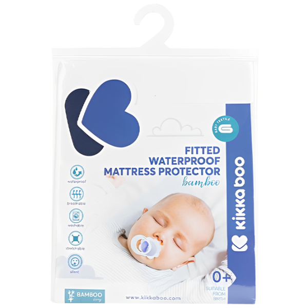 Наматрасник Kikka Boo fitted 31105030010 60 x 120 см/ Бамбук photo 1