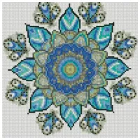 Картина по номерам Strateg Узор самопознания CA-0066 30 x 30 см/ Вертикальная