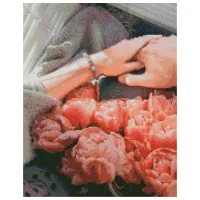 Pictură pe numere Strateg Atingerea celor dragi FA0006 50 x 40 cm/ Verticală