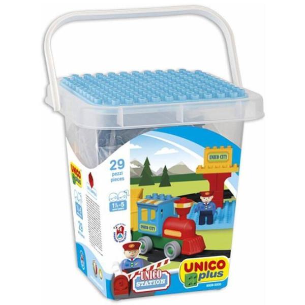 Конструктор Unico Plus AG 8509-0000 Поезд/ Разноцветный photo 1