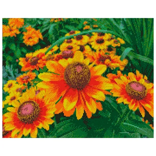 Картина по номерам Strateg Яркие цветы FA40049 50 x 40 см/ Горизонтальная photo 1