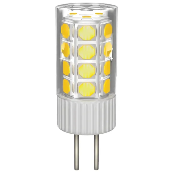 Лампочка светодиодная IEK LED CORN LLE-CORN-4-230-30-G4 G4/ 3.5 Вт/ 3000 K/ 333лм/ White photo 1 Лампочка светодиодная IEK LED CORN LLE-CORN-4-230-30-G4 G4/ 3.5 Вт/ 3000 K/ 333лм/ White photo 1