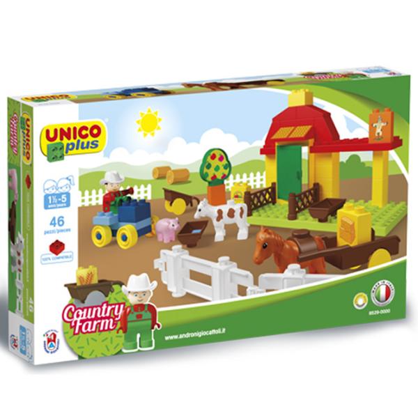 Конструктор Unico Plus AG 8529-0000 Ферма/ Разноцветный photo 1