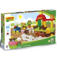 Конструктор Unico Plus AG 8529-0000 Ферма/ Разноцветный