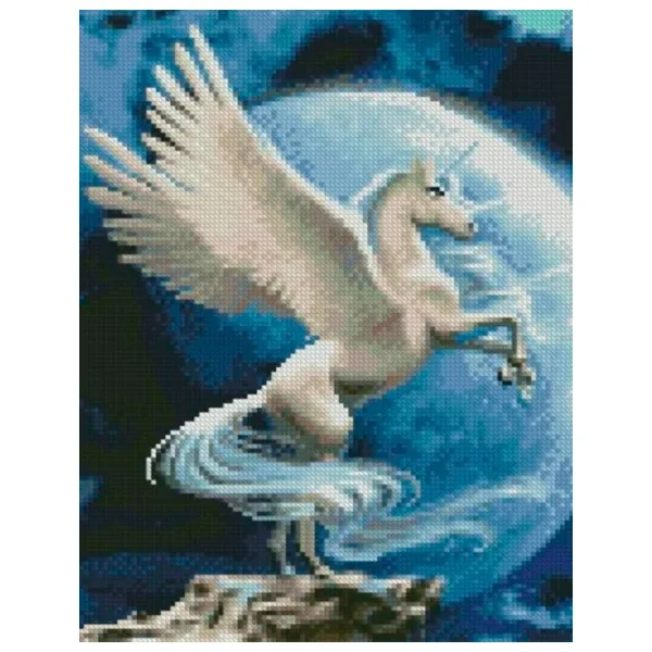 Картина по номерам Strateg Unicorn HX421 40 x 30 cm/ Вертикальная photo 1