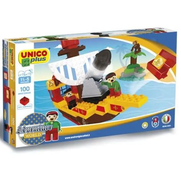Конструктор Unico Plus AG 8536-0001 Пираты/ Разноцветный photo 1 Конструктор Unico Plus AG 8536-0001 Пираты/ Разноцветный photo 1