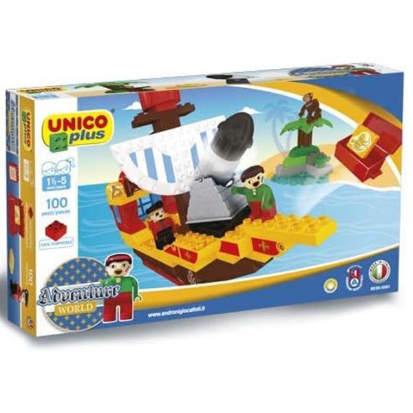 Конструктор Unico Plus AG 8536-0001 Пираты/ Разноцветный photo 1 Конструктор Unico Plus AG 8536-0001 Пираты/ Разноцветный photo 1