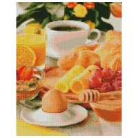 Картина по номерам Strateg Сахарное наслаждение HX442 50 x 40 км/ Вертикальная