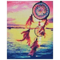 Pictură pe numere Strateg Prinzător de vise HX443 50 x 40 cm/ Verticală