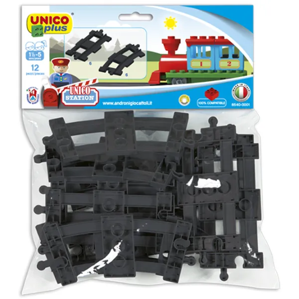Конструктор Unico Plus AG 8540-0001 Поезд/ Разноцветный photo 1 Конструктор Unico Plus AG 8540-0001 Поезд/ Разноцветный photo 1