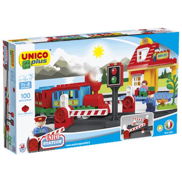 Конструктор Unico Plus AG 8541-0001 Поезд/ Разноцветный photo 1