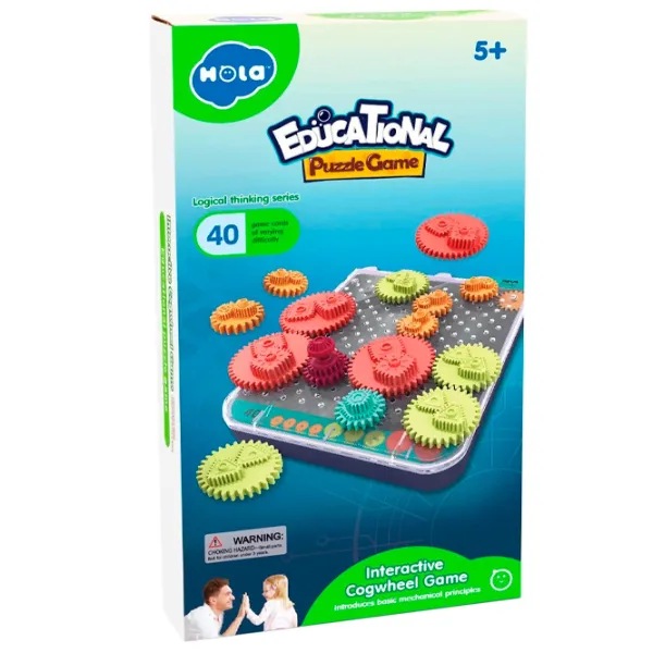 Joc de masă Hola Toys Cogwheel 4+/ Dezvoltare photo 1