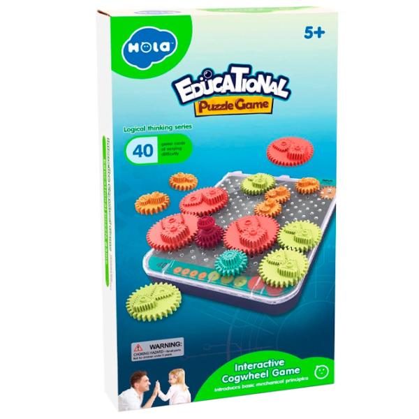 Joc de masă Hola Toys Cogwheel 4+/ Dezvoltare photo 1
