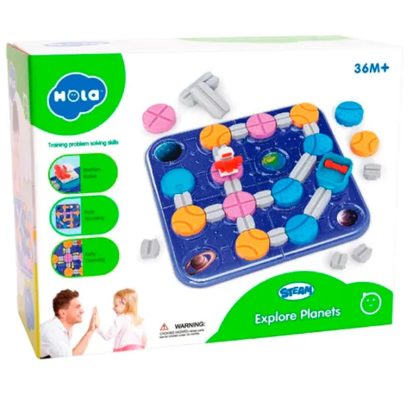 Настольная игра Hola Toys Explore Planets 3+/ Развитие photo 1