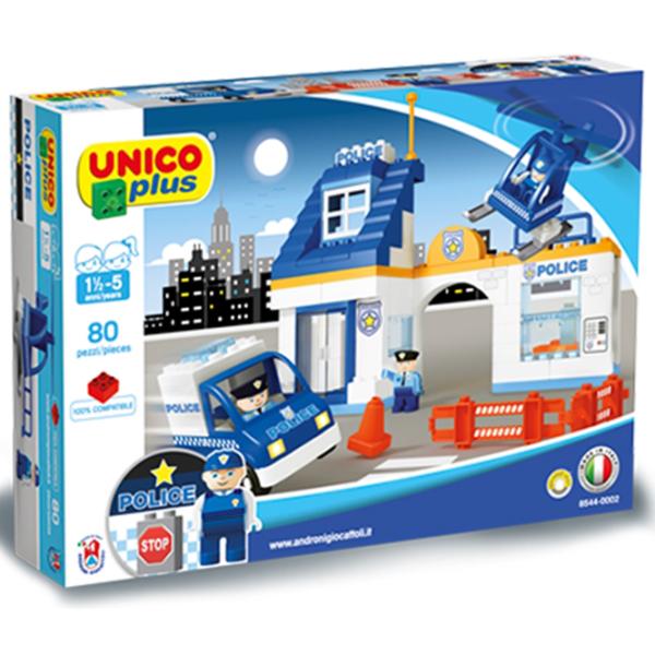 Конструктор Unico Plus AG 8544-0002 Полиция/ Разноцветный photo 1