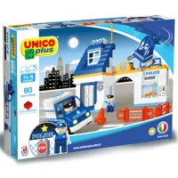 Конструктор Unico Plus AG 8544-0002 Полиция/ Разноцветный