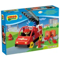 Конструктор Unico Plus AG 8546-0000 Пожарные/ Разноцветный
