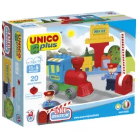 Конструктор Unico Plus AG 8547-0000 Поезд/ Разноцветный